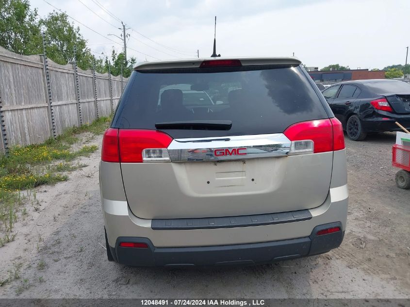 2012 GMC Terrain Sle VIN: 2GKALMEK1C6356955 Lot: 12048491