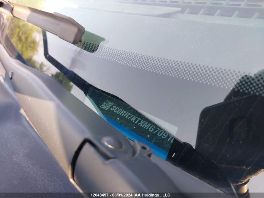 2021 Ram 1500 Classic Tradesman VIN: 3C6RR7KTXMG709167 Lot: 12048497