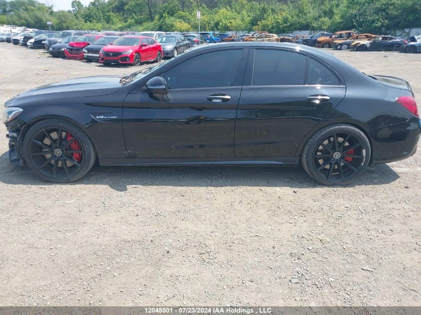2018 Mercedes-Benz C 63 Amg-S VIN: 55SWF8HBXJU264194 Lot: 12048501