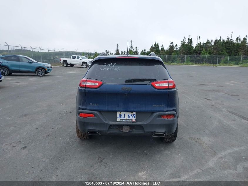 2018 Jeep Cherokee Sport VIN: 1C4PJMAX3JD558305 Lot: 12048503