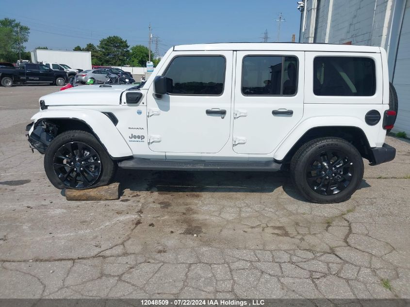 2024 Jeep Wrangler Sahara 4Xe VIN: 1C4RJXP67RW118886 Lot: 12048509