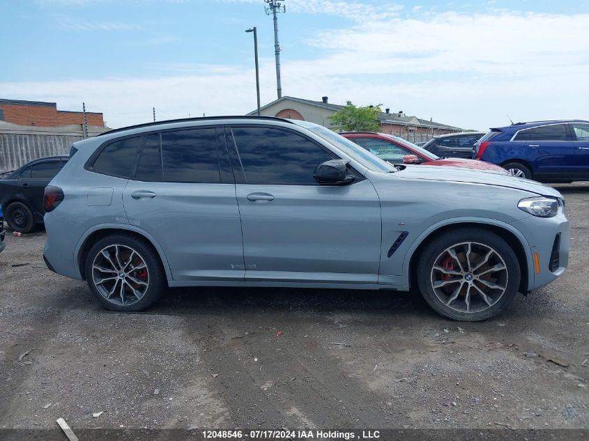 2022 BMW X3 VIN: 5UX83DP05N9K95444 Lot: 12048546