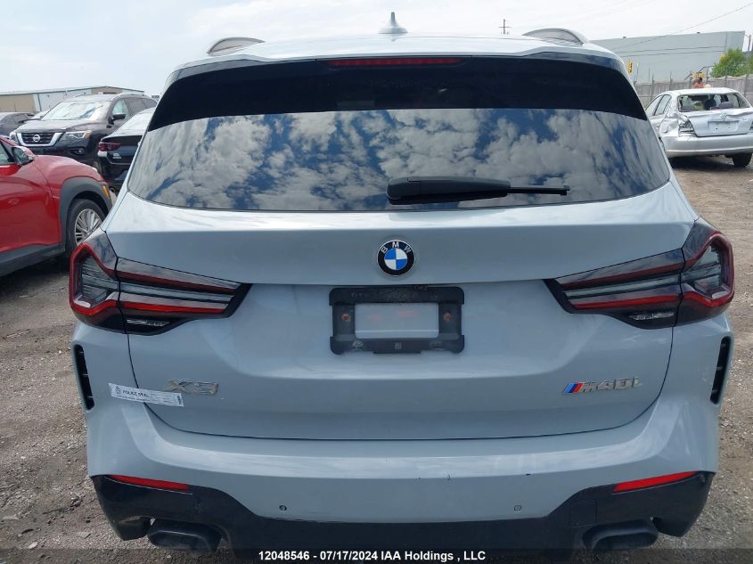 2022 BMW X3 VIN: 5UX83DP05N9K95444 Lot: 12048546