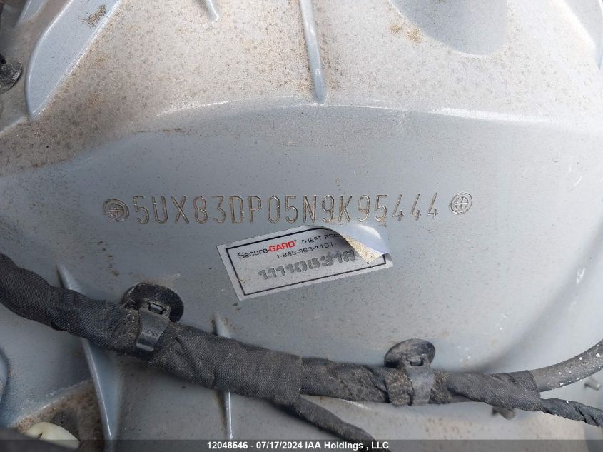 2022 BMW X3 VIN: 5UX83DP05N9K95444 Lot: 12048546