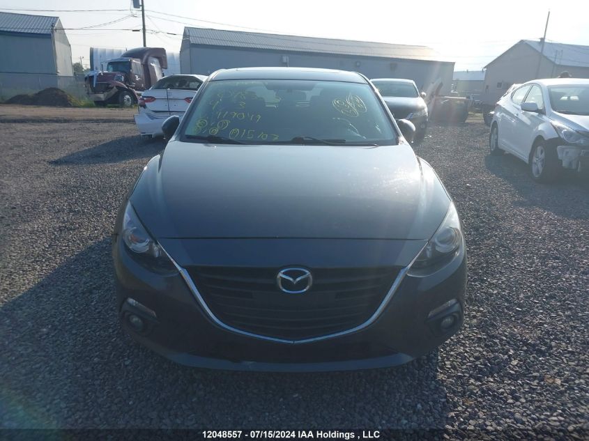 2014 Mazda 3 Touring VIN: 3MZBM1L72EM119049 Lot: 12048557