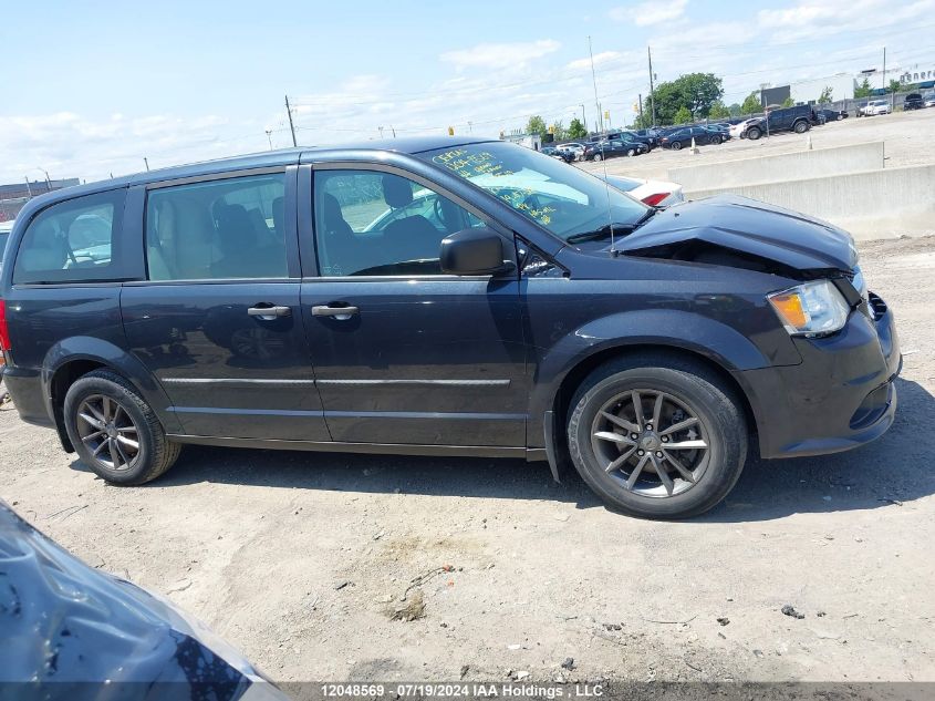 2014 Dodge Grand Caravan Se VIN: 2C4RDGBG9ER370519 Lot: 12048569