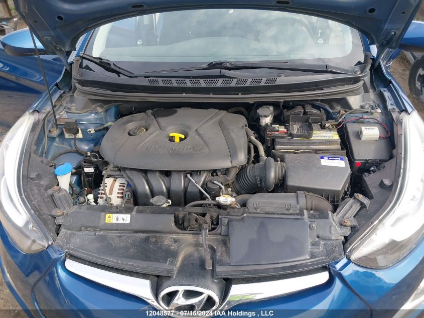 2016 Hyundai Elantra Sport Appearance VIN: KMHDH4AE6GU480040 Lot: 12048577