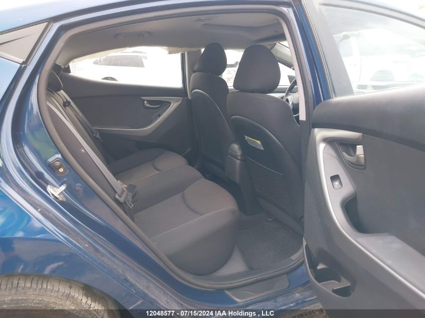 2016 Hyundai Elantra Sport Appearance VIN: KMHDH4AE6GU480040 Lot: 12048577