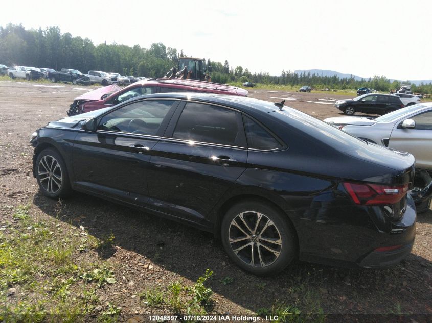 2022 Volkswagen Jetta VIN: 3VWSM7BU5NM015617 Lot: 12048597