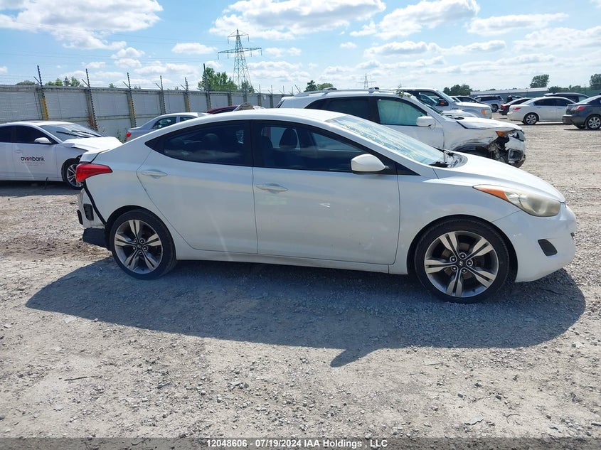 2013 Hyundai Elantra Gl VIN: 5NPDH4AE9DH335245 Lot: 12048606