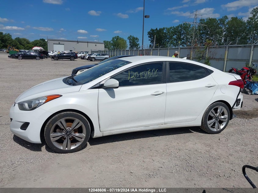 2013 Hyundai Elantra Gl VIN: 5NPDH4AE9DH335245 Lot: 12048606