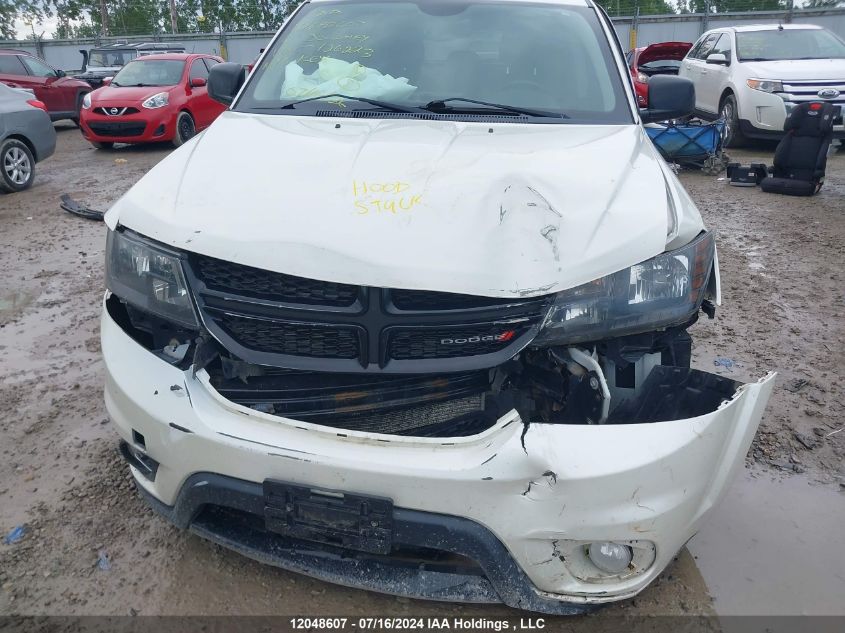 2016 Dodge Journey Sxt/Limited VIN: 3C4PDCCG9GT126223 Lot: 12048607