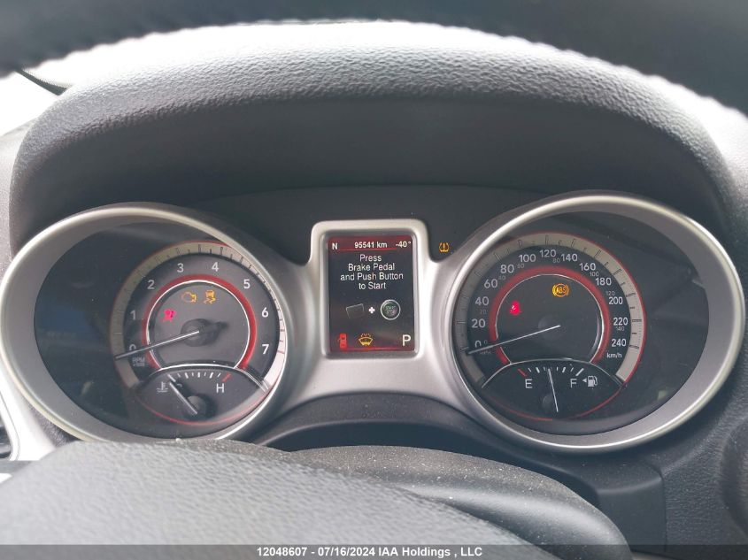 2016 Dodge Journey Sxt/Limited VIN: 3C4PDCCG9GT126223 Lot: 12048607