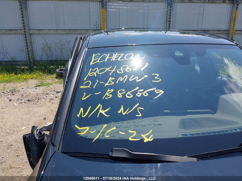 2021 BMW 3 Series VIN: 3MW5R7J03M8B86869 Lot: 12048611