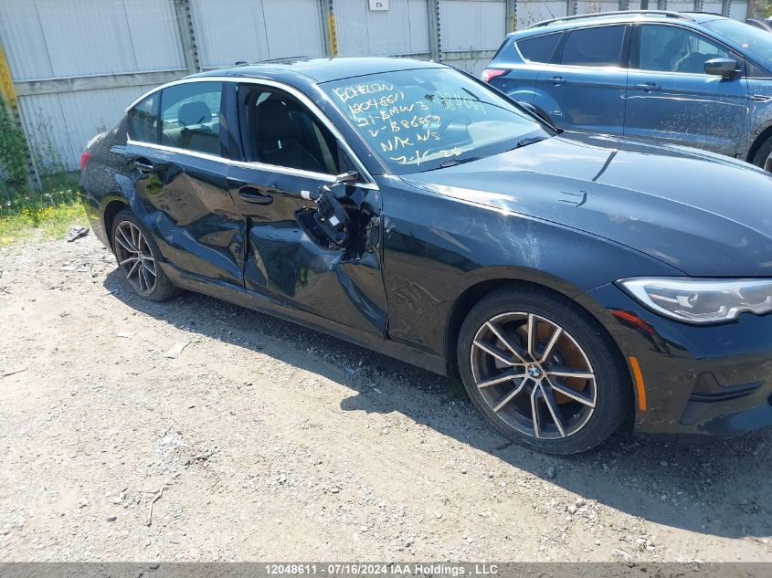 2021 BMW 3 Series VIN: 3MW5R7J03M8B86869 Lot: 12048611