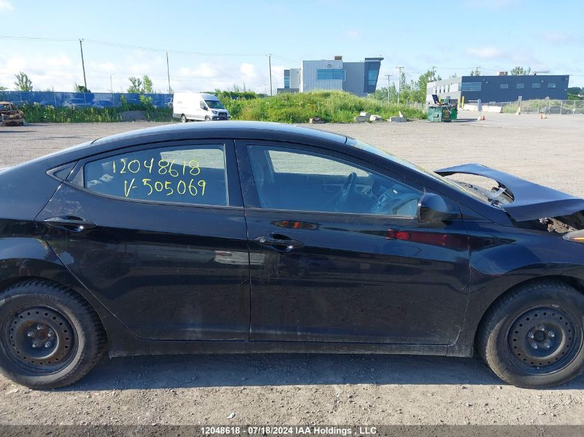 2014 Hyundai Elantra Se/Sport/Limited VIN: 5NPDH4AE9EH505069 Lot: 12048618