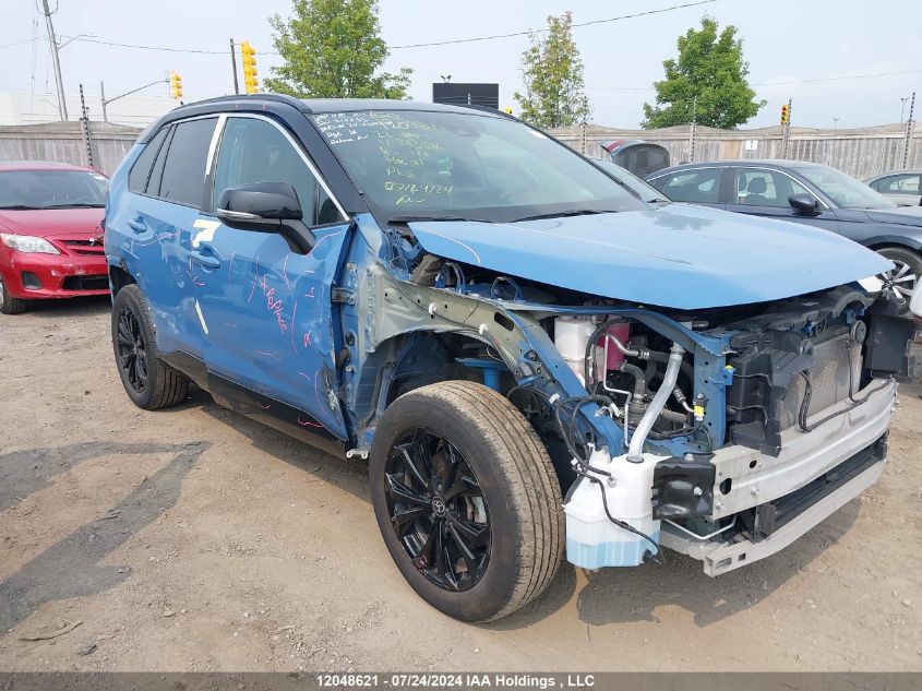 2022 Toyota Rav4 Hybrid VIN: 2T35WRFV0NW143576 Lot: 12048621
