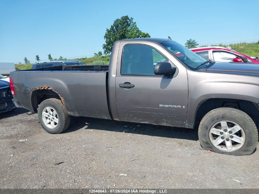 2007 GMC Sierra 1500 VIN: 1GTEC14C77Z601029 Lot: 12048643