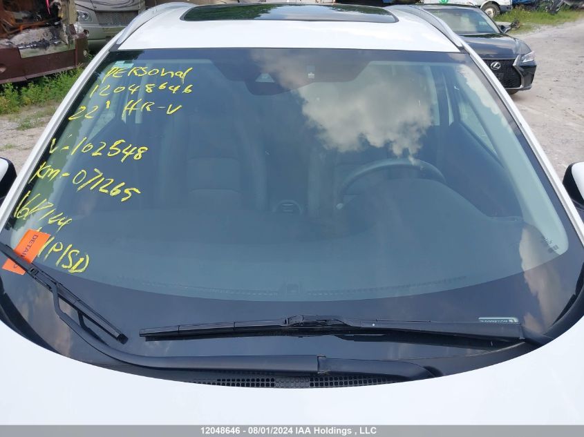 2022 Honda Hr-V VIN: 3CZRU6H98NM102548 Lot: 12048646