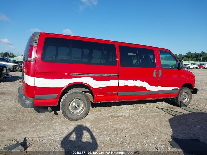 2002 Chevrolet Express Passenger VIN: 1GAGG29R521178631 Lot: 12048667