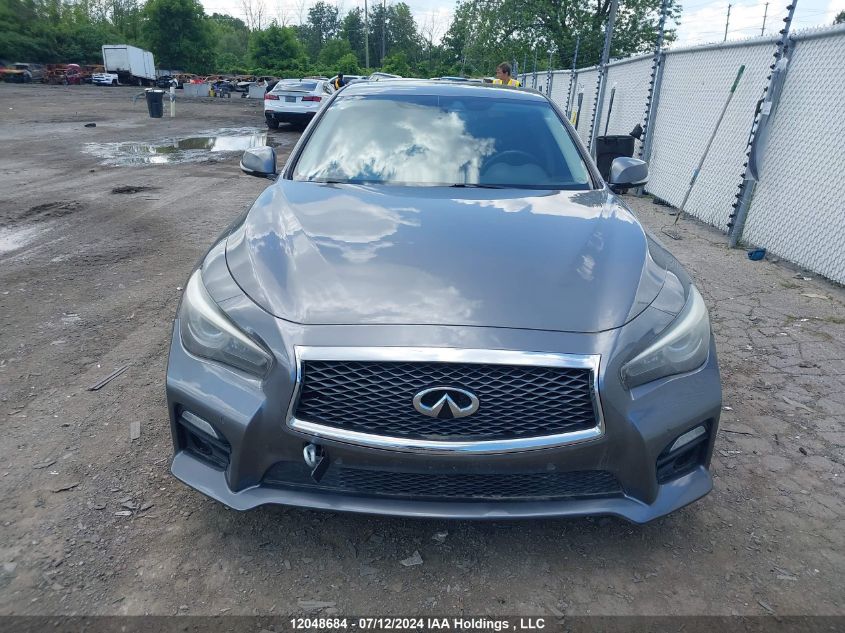 2014 Infiniti Q50 VIN: JN1AV7AR5EM701776 Lot: 12048684