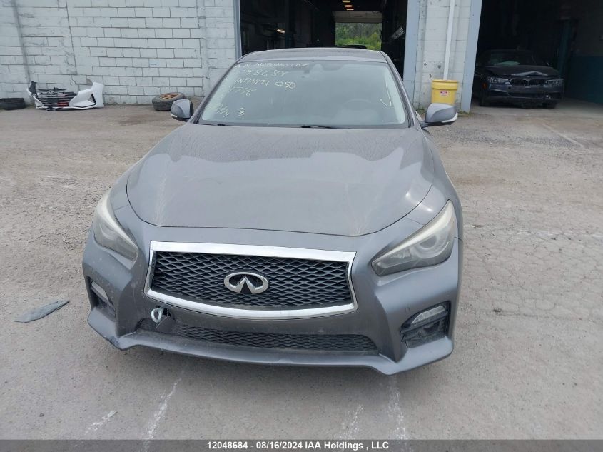 2014 Infiniti Q50 VIN: JN1AV7AR5EM701776 Lot: 12048684