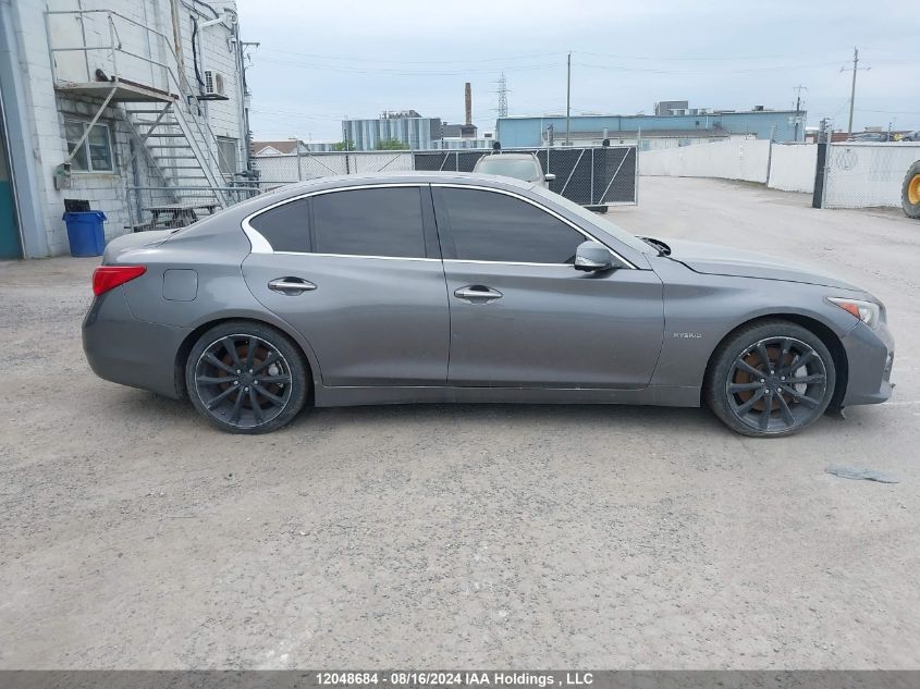 2014 Infiniti Q50 VIN: JN1AV7AR5EM701776 Lot: 12048684