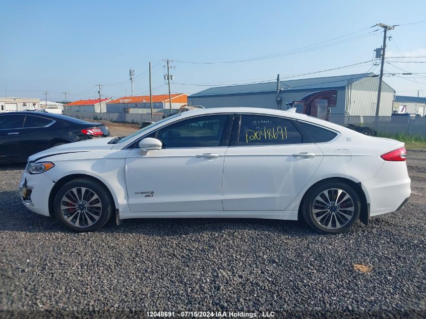 2019 Ford Fusion Sel VIN: 3FA6P0MU4KR155145 Lot: 12048691