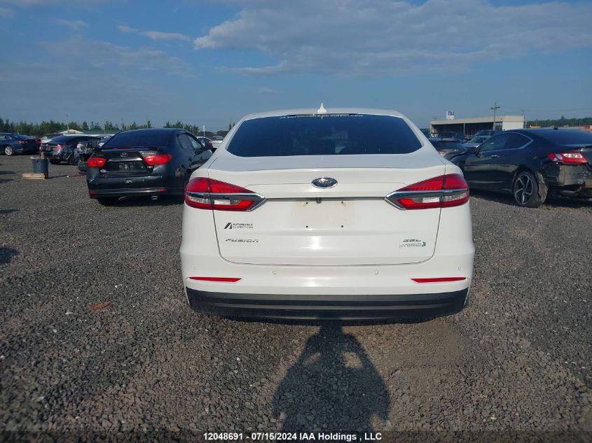 2019 Ford Fusion Sel VIN: 3FA6P0MU4KR155145 Lot: 12048691