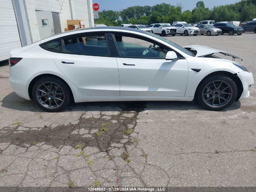 2021 Tesla Model 3 VIN: 5YJ3E1EA2MF053215 Lot: 12048692