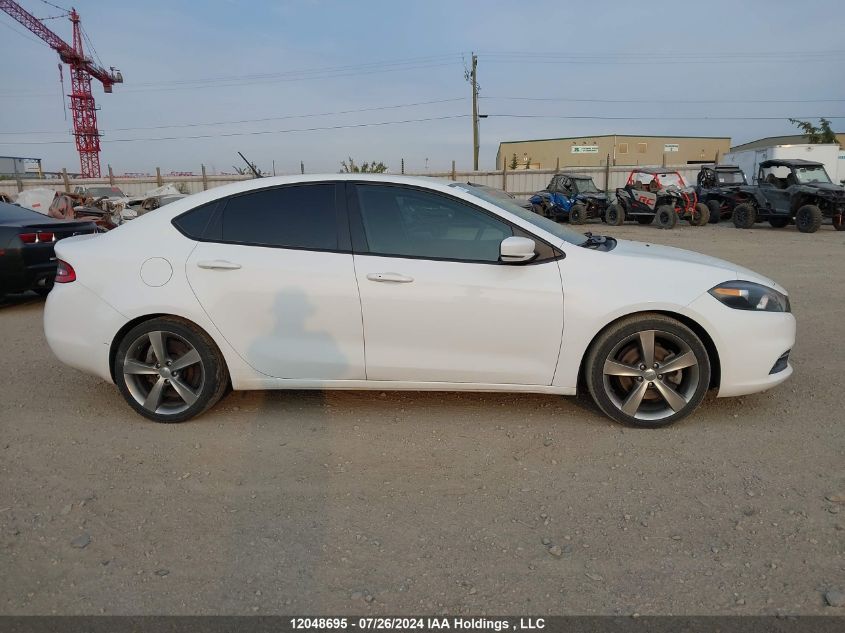 2014 Dodge Dart Gt VIN: 1C3CDFEB8ED667496 Lot: 12048695