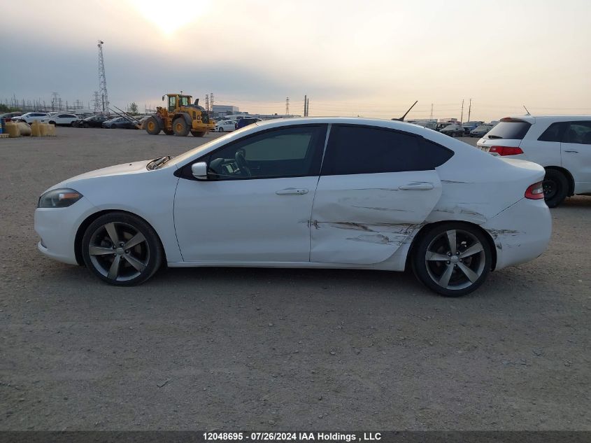 2014 Dodge Dart Gt VIN: 1C3CDFEB8ED667496 Lot: 12048695