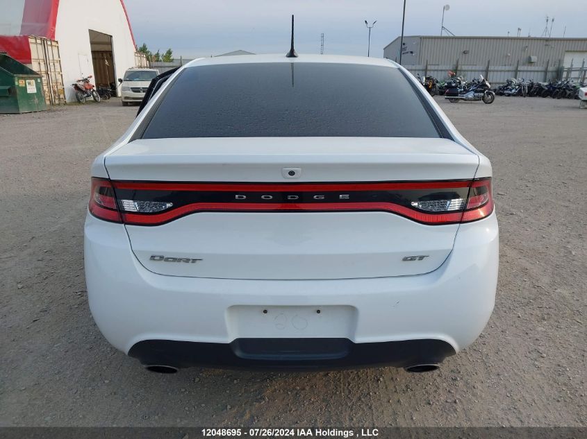 2014 Dodge Dart Gt VIN: 1C3CDFEB8ED667496 Lot: 12048695