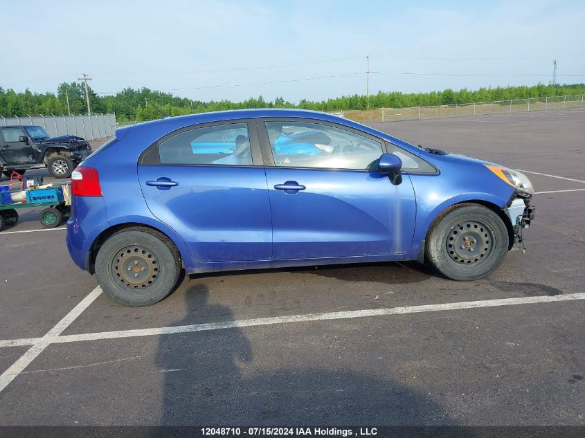 2013 Kia Rio Lx VIN: KNADM5A37D6808132 Lot: 12048710