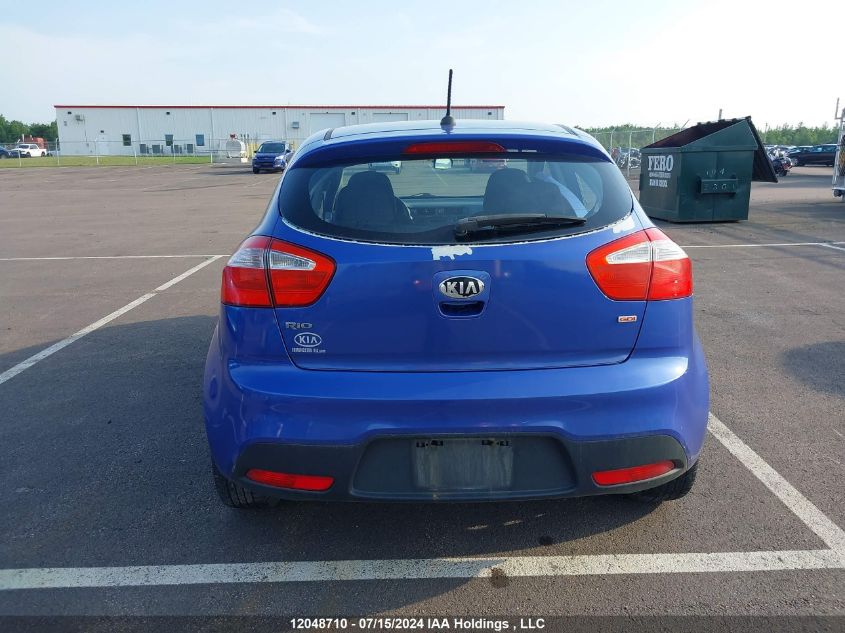 2013 Kia Rio Lx VIN: KNADM5A37D6808132 Lot: 12048710