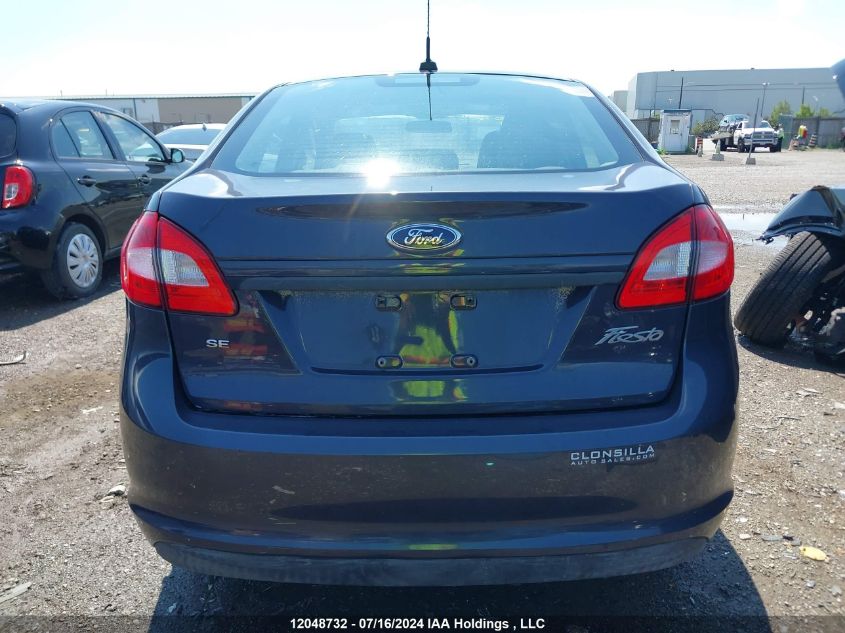 2012 Ford Fiesta Se VIN: 3FADP4BJ4CM206861 Lot: 12048732