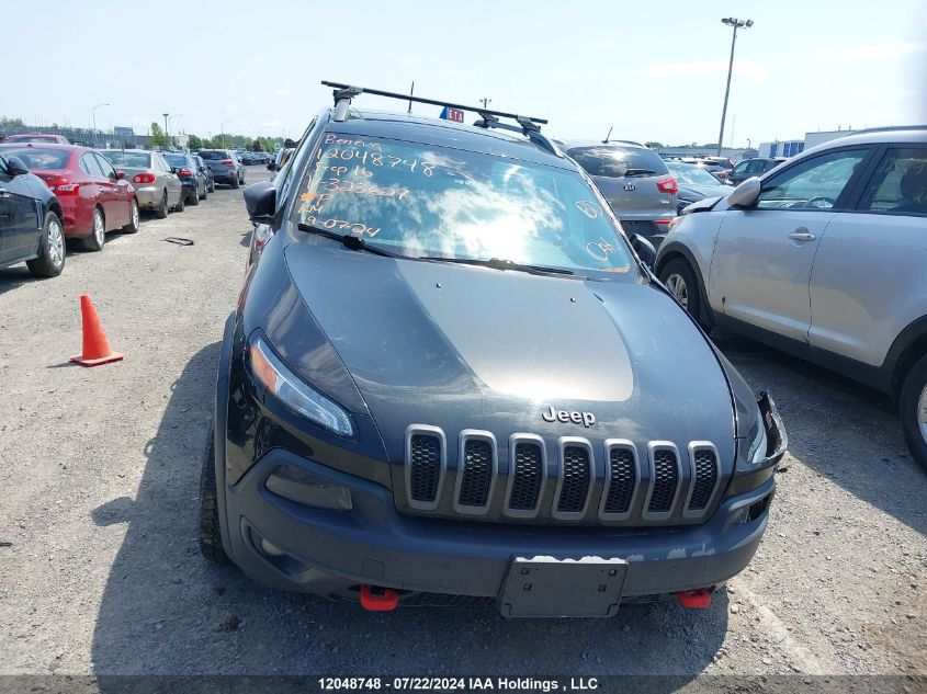 2016 Jeep Cherokee Trailhawk VIN: 1C4PJMBS1GW323627 Lot: 12048748