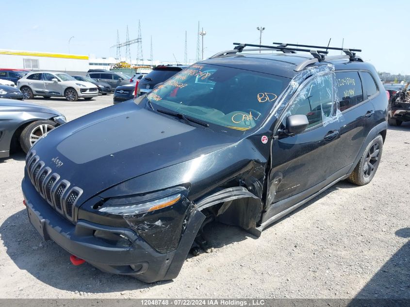 2016 Jeep Cherokee Trailhawk VIN: 1C4PJMBS1GW323627 Lot: 12048748