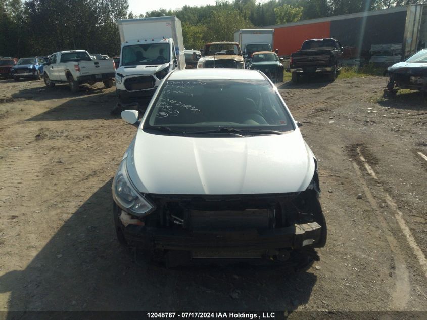 2015 Hyundai Accent Gl VIN: KMHCT5AE3FU210830 Lot: 12048767