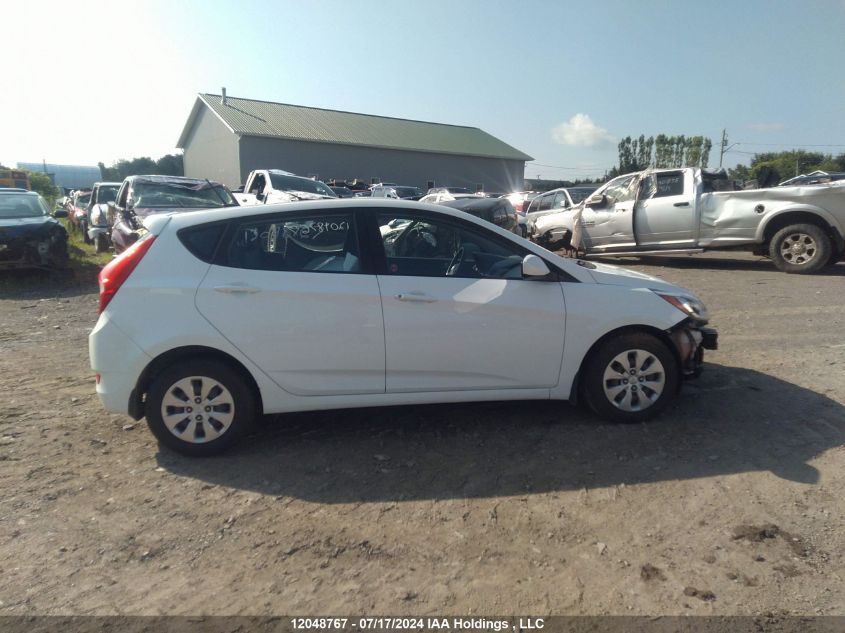 2015 Hyundai Accent Gl VIN: KMHCT5AE3FU210830 Lot: 12048767