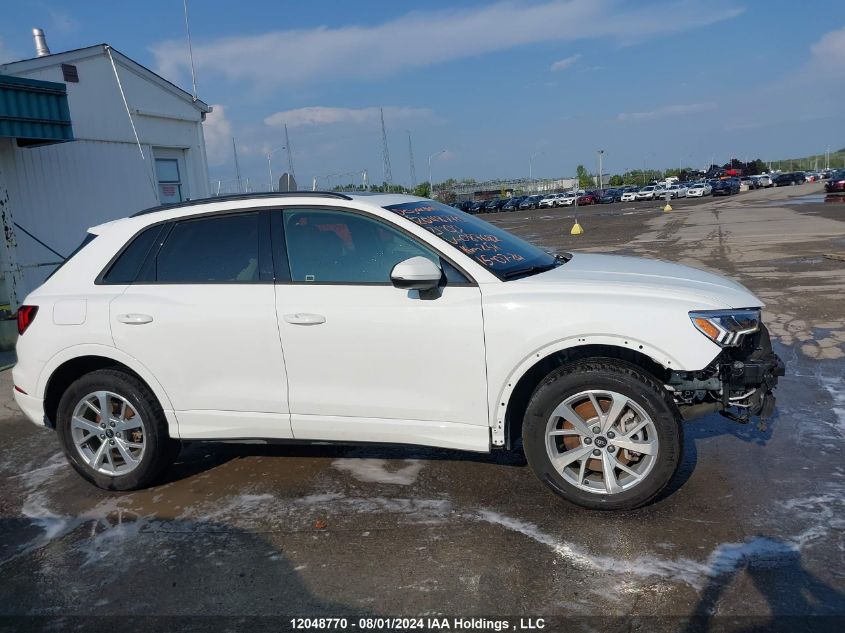 2021 Audi Q3 Komfort 45 VIN: WA1AECF38M1087682 Lot: 12048770