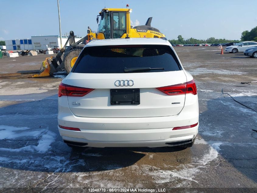 2021 Audi Q3 Komfort 45 VIN: WA1AECF38M1087682 Lot: 12048770