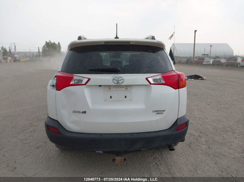 2014 Toyota Rav4 Limited VIN: 2T3DFREV1EW217116 Lot: 12048773