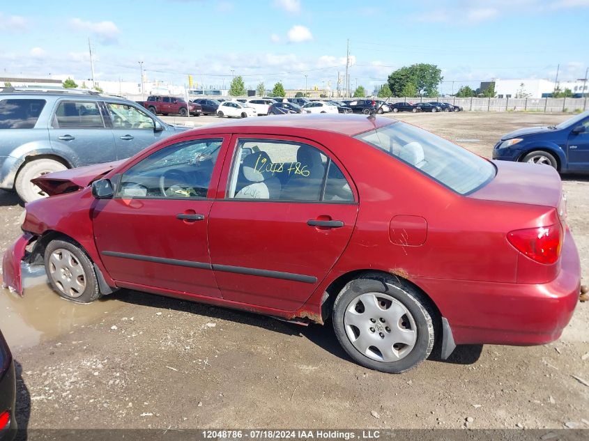 2003 Toyota Corolla Ce/Le/Sport VIN: 2T1BR32E33C705801 Lot: 12048786
