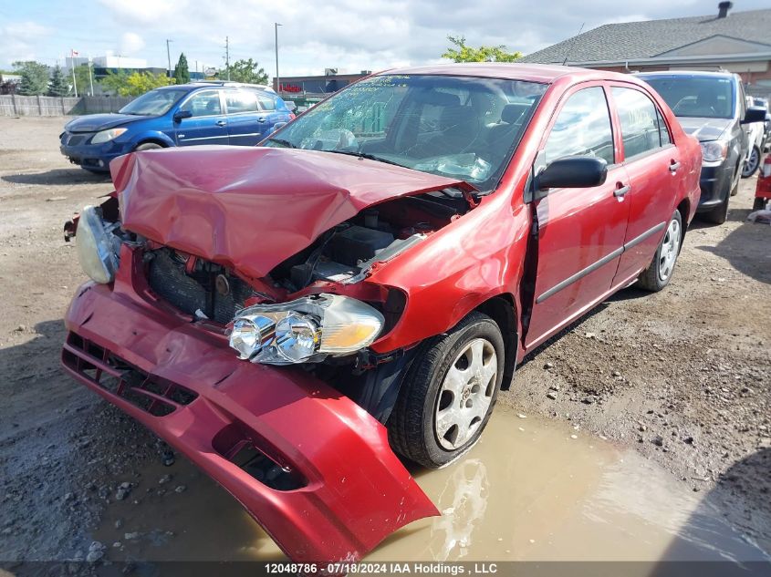 2003 Toyota Corolla Ce/Le/Sport VIN: 2T1BR32E33C705801 Lot: 12048786