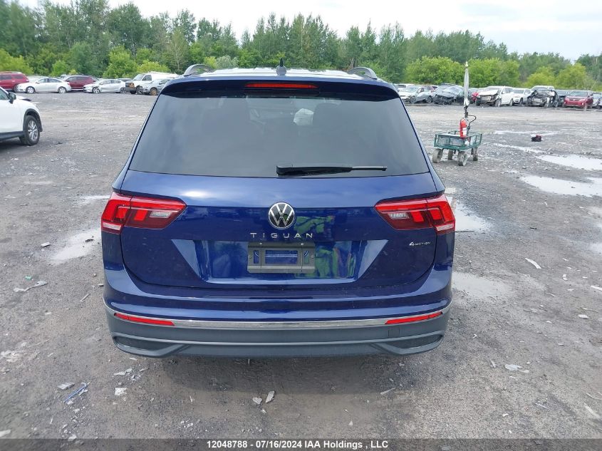 2024 Volkswagen Tiguan Se VIN: 3VV2B7AX2RM125052 Lot: 12048788