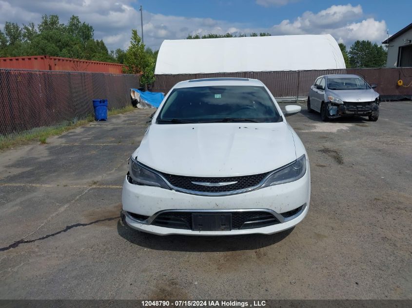 2015 Chrysler 200 C VIN: 1C3CCCCG6FN514773 Lot: 12048790