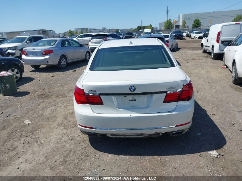 2013 BMW 7 Series VIN: WBAYB6C59DC998397 Lot: 12048832