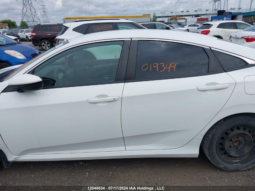 2018 Honda Civic Lx VIN: 2HGFC2E53JH019349 Lot: 12048834