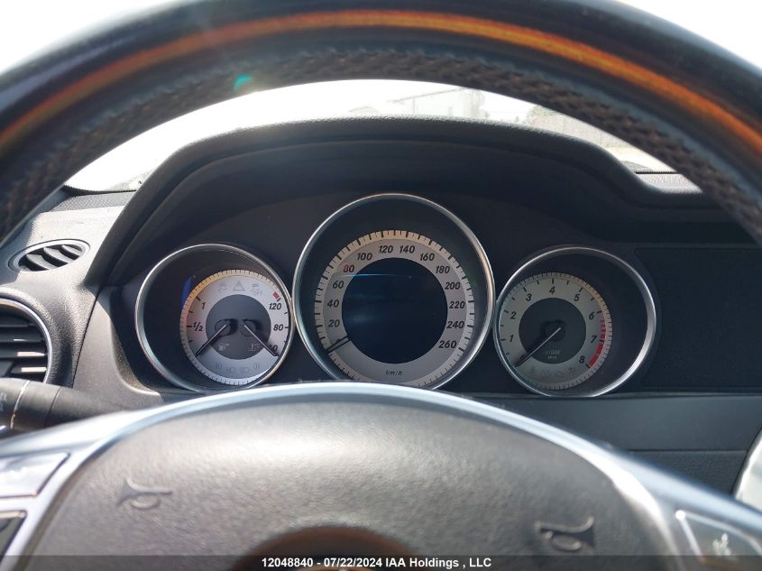 2012 Mercedes-Benz C-Class VIN: WDDGF8FB3CA700846 Lot: 12048840